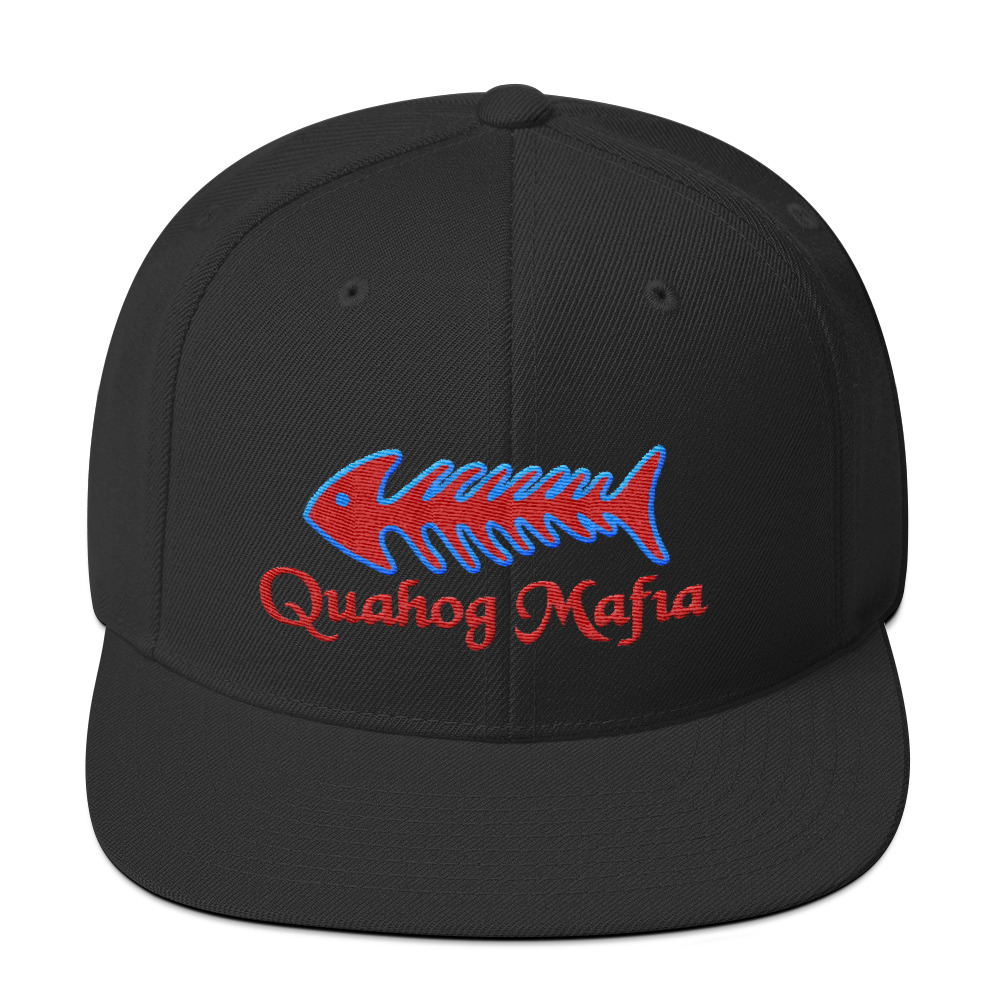 QuahogMafia snap back cap