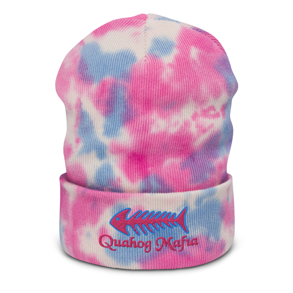 Tie-dye beanie QuahogMafia